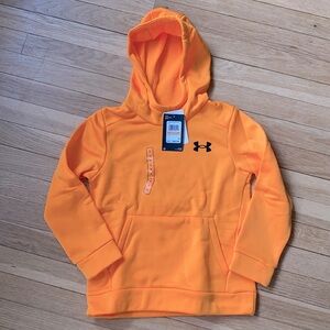 NWT Boys Under Armour Hooded Sweatshirt, size small